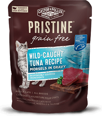 Castor & Pollux Pristine Grain Free Wild-Caught Tuna Recipe Morsels In Gravy
